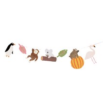 모어디어 귀여운 동물 가랜드, 혼합색상