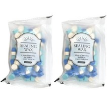 나홈 다이어리 편지 청첩장 캘리 씰링 왁스 100p, 아이스 믹스, 2개