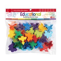 오즈토이 에듀케이션 나무 블록 30p, 혼합색상