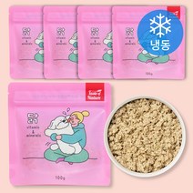 테이스트오브네이쳐 강아지 화식사료 100g (냉동) 5개, 닭