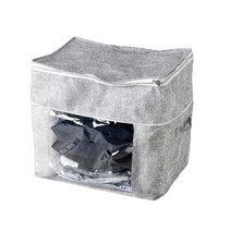 조은리빙 부직포 이불정리함 확장형, 그레이, 1개