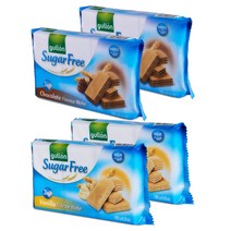 구욘 슈가프리 웨이퍼 바닐라180g x 2p + 초코 180g x 2p, 1세트