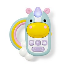 스킵합 유아용 유니콘 핸드폰 놀이 장난감 305410, 멀티컬러