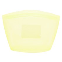실리팟 프리미엄 실리콘 지퍼백 레몬 L 1500ml, 단품, 1개