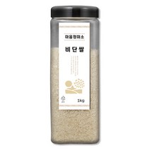 마음정미소 비단쌀 백미, 1kg, 1개