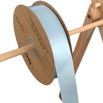 길그리 선물 포장 리본 끈 롤 2.5cm, 08 하늘색, 45m