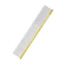 바비온 반려동물 정전기 방지 빗 대형 BCE3587, 골드, 1개