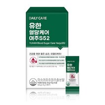 유한양행 혈당케어 여주 S52 90p, 1개, 162g