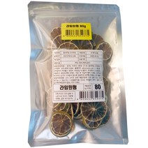 올내추럴 건조라임 원형컷, 1개, 80g
