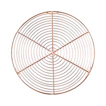 이홈베이킹 사진잘나오는 스텐 원형채반 브론즈 26cm, 1개