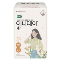 디펜드 여성용 애니데이 요실금 패드 중용량, 24개입, 1개, 중형
