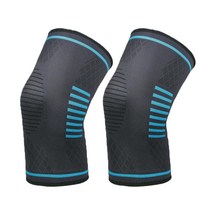 오손 압박 무릎 보호대 스카이블루, 2개