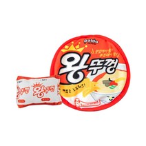 바잇미 팔도 반려동물 왕뚜껑 노즈워크 장난감 13cm, 혼합색상, 1개