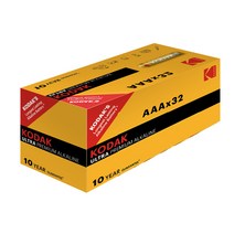 코닥 ULTRA PREMIUM 알카라인 AAA 건전지, 32개입, 1개