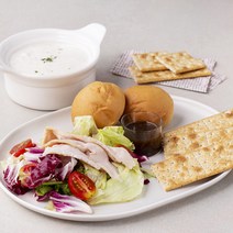 조르니키친 닭가슴살 샐러드와 양송이 스프, 400g, 1팩