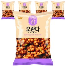 청우식품 오란다, 145g, 5개