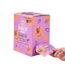 쉨잇 캣 전연령 파우치 박스 닭 간 건식사료 15p, 1.2kg, 1개