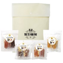 멍자골목 강아지 간식 세트 1.2kg, 1세트