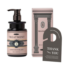 옵타움 고져스 블랙 퍼퓸 헤어 트리트먼트 500ml + THANK YOU 카드 세트, 500g, 1세트