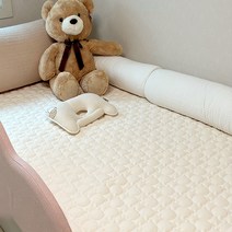 헬로미니미 아기 침대 패드, 아이보리