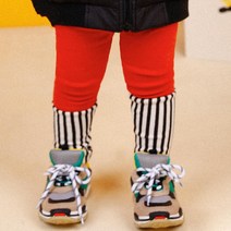 몰리멜리 여아용 버티컬 스트레치 레깅스