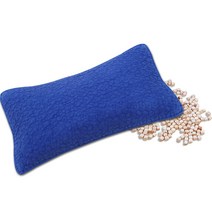 편백아트 프리미엄 편백 큐브칩 베이직 베개, 진파랑(베개커버), 랜덤발송(속커버)