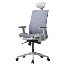 듀오백 리마 에어로 풀메쉬 의자 LI-04HA-MW, 그레이