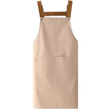 재니스토리 심플 작은 앞치마 S, 베이지