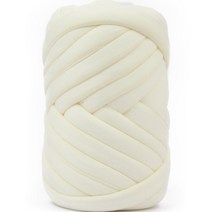 브랜드얀 패브릭 자이언트얀 약 1kg, 08번 아이보리, 1개
