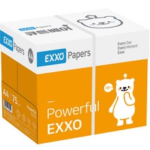 엑소 큐트베어 복사용지 75g, A4, 2500개