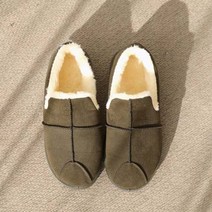 인더슈 여성용 마델린 털단화 숏 털부츠