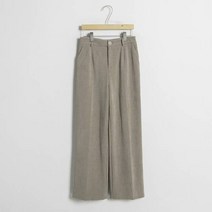 나인 여성용 코듀로이 세미 와이드 백 밴딩 팬츠 R-PT-5173