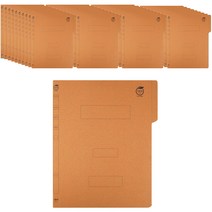 현풍 정보황화일 지네발 A4, 황색, 40개