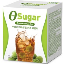 알티스트 무설탕 프리바이오틱스 매실차, 10개, 100g