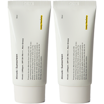 레이지소사이어티 히노키 선스크린 SPF50+ PA+++, 50ml, 2개