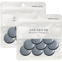 모나코올리브 층간 소음방지 무빙슬라이더 고요한 위층의 비밀 패드 원형 22 8p, 2개, 그레이