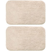 토비 욕실 발매트 400 x 600 mm, 아이보리