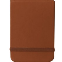 제이포 휴대용 양면 절취라인 미니 수첩 96매, 브라운, 1개