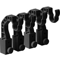 생활백서 안뚫어고리 ver 3 2p 세트, 2세트, 블랙