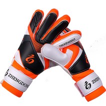 충격흡수에 강한 풋살 축구 골키퍼장갑 양쪽착용, 오렌지