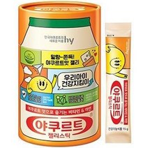 에치와이 야쿠르트 젤리스틱, 450g, 1개