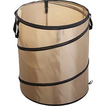 더조넷 캠핑야외 휴지통 대, 베이지, 1단