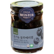 올가홀푸드 유기농 블루베리 잼, 270g, 1개