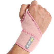 나음다름 소프트 손목 보호대 핑크, 1개