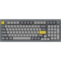 키크론 Q5 Knob Frame RGB 핫스왑 적축 키보드 풀패키지, 스페이스 그레이, 일반형, Keychron Q5 Knob N1