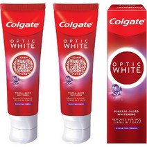 콜게이트 옵틱화이트 다즐링 화이트 치약, 3개, 100g