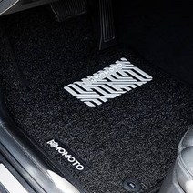 모모토 엣지확장형 디자인 국산차 코일매트, 기아, K8 2륜(하이브리드포함) 2021.4~, 블랙