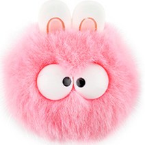 케이스갤러리 큐티몽 팝 업 스탠드, 핑크토끼몽, 1개