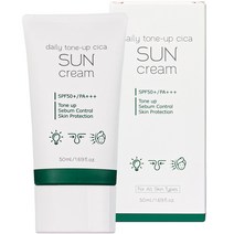 프레티 데일리 톤업 시카 선크림 SPF50+ PA+++, 50ml, 2개