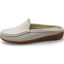 유세븐 여성용 가죽 컴포트 뮬 베이직 블로퍼 DM1013